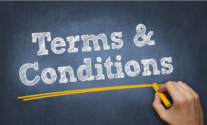 terms and conditions